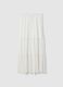 White Lace Long Skirt Regular Fit_4