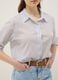 White striped pure cotton regular-fit shirt_3