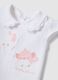 Multicolour pure cotton baby girl top and shorts set_2