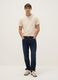 Beige pure cotton T-shirt regular fit_0