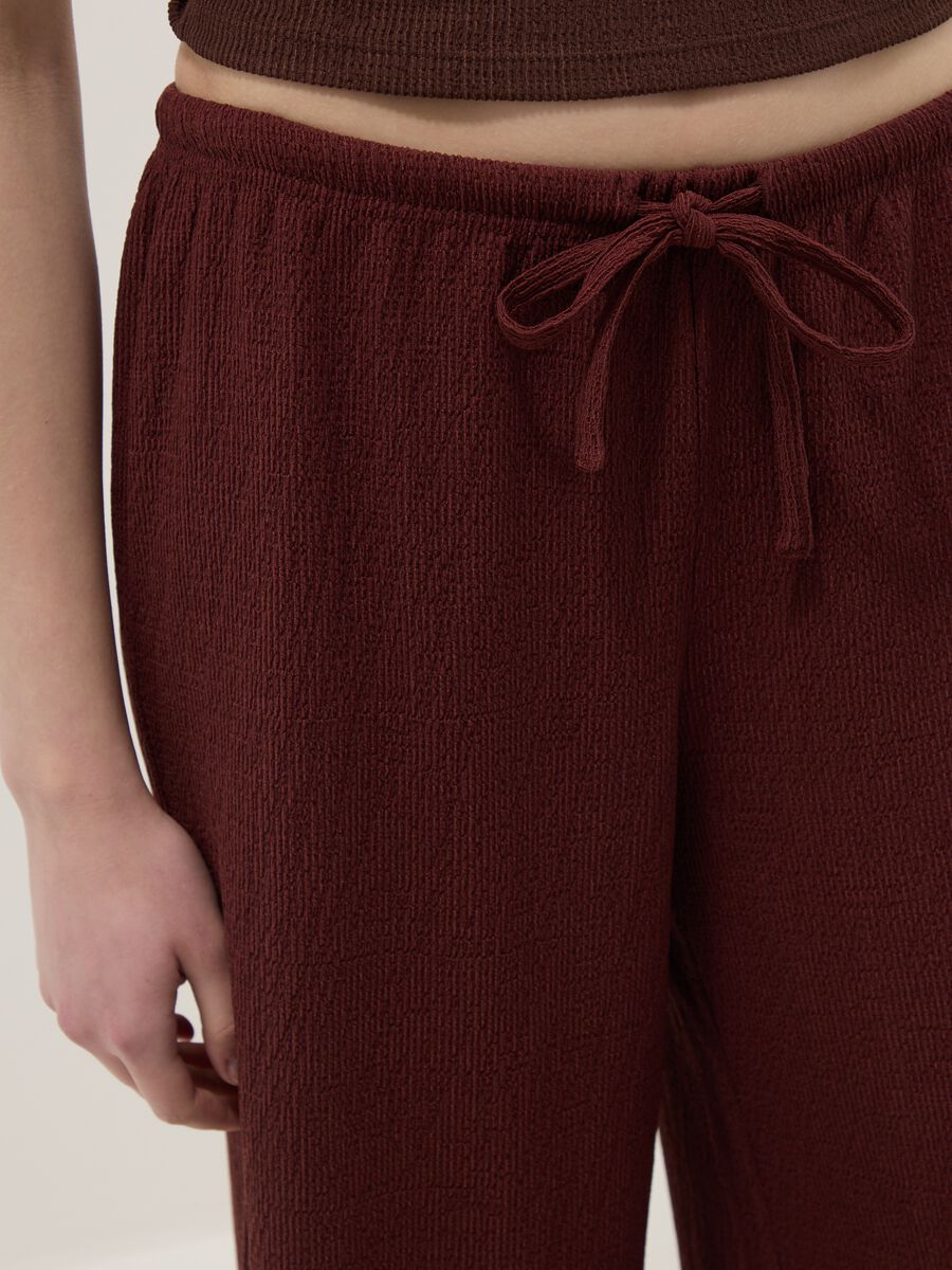 Brown wide-leg joggers_3
