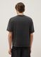 Black pure cotton regular fit top with buttons_2