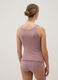 Pink Stretch Cotton Vest Regular Fit_2