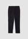 Black Skinny Fit Stretch Denim Blend Jeans_4
