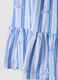 Girls&rsquo; multicolour striped pure cotton dress, regular fit_3