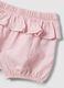 Multicolour pure cotton baby girl top and shorts set_3