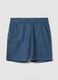 Bermuda chino blu in puro cotone regular fit_4
