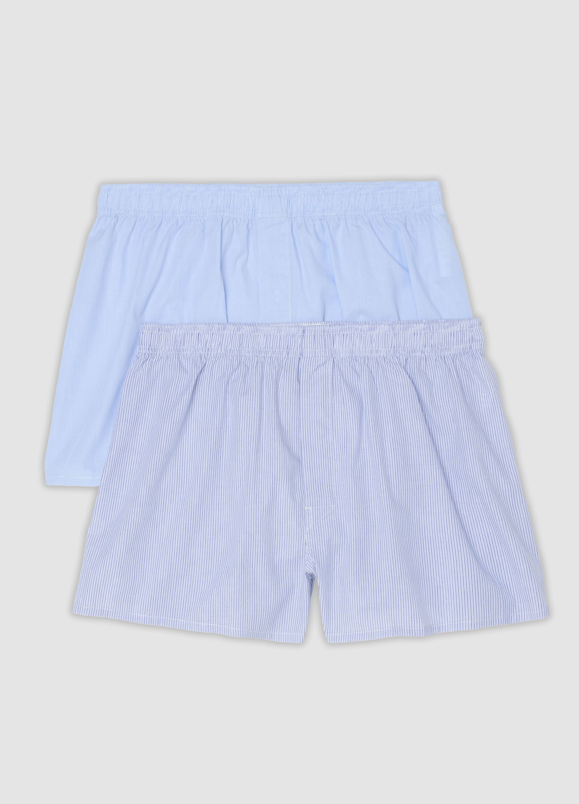 2-pack of multicolour boxers in pure organic cotton