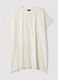 White pure cotton kaftan with lace inserts_4