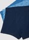 Pack of five multicolour midi boxer shorts in stretch organic cotton_3
