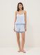 Light blue striped organic cotton pyjamas_0