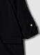 Blazer nero regular fit foderato con rever classico_1