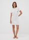 White nightdress in pure organic cotton with Minnie print_0