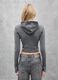 Ribbed Hoodie Vintage Grey_1