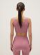 Pink Regular Fit Sports Tank Top_2