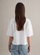 White pure cotton T-shirt relaxed fit with paisley pattern_3