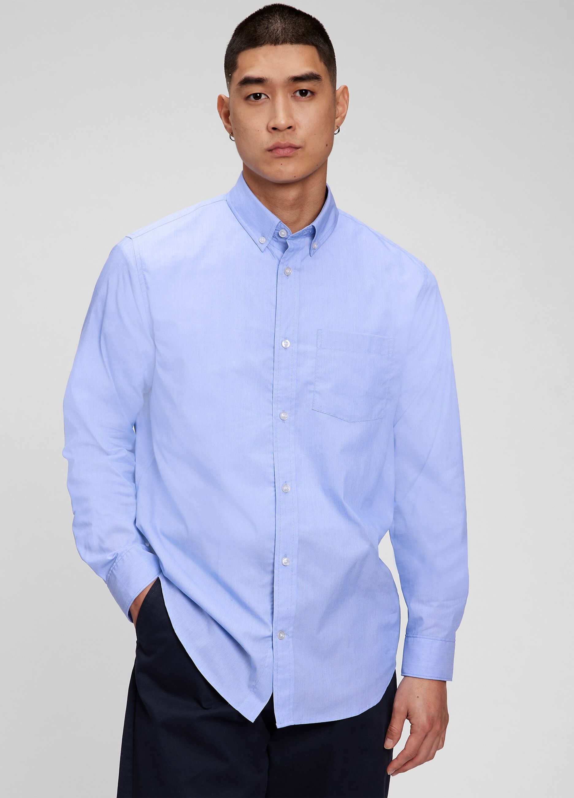 Regular-fit shirt in Coolmax&reg; fabric