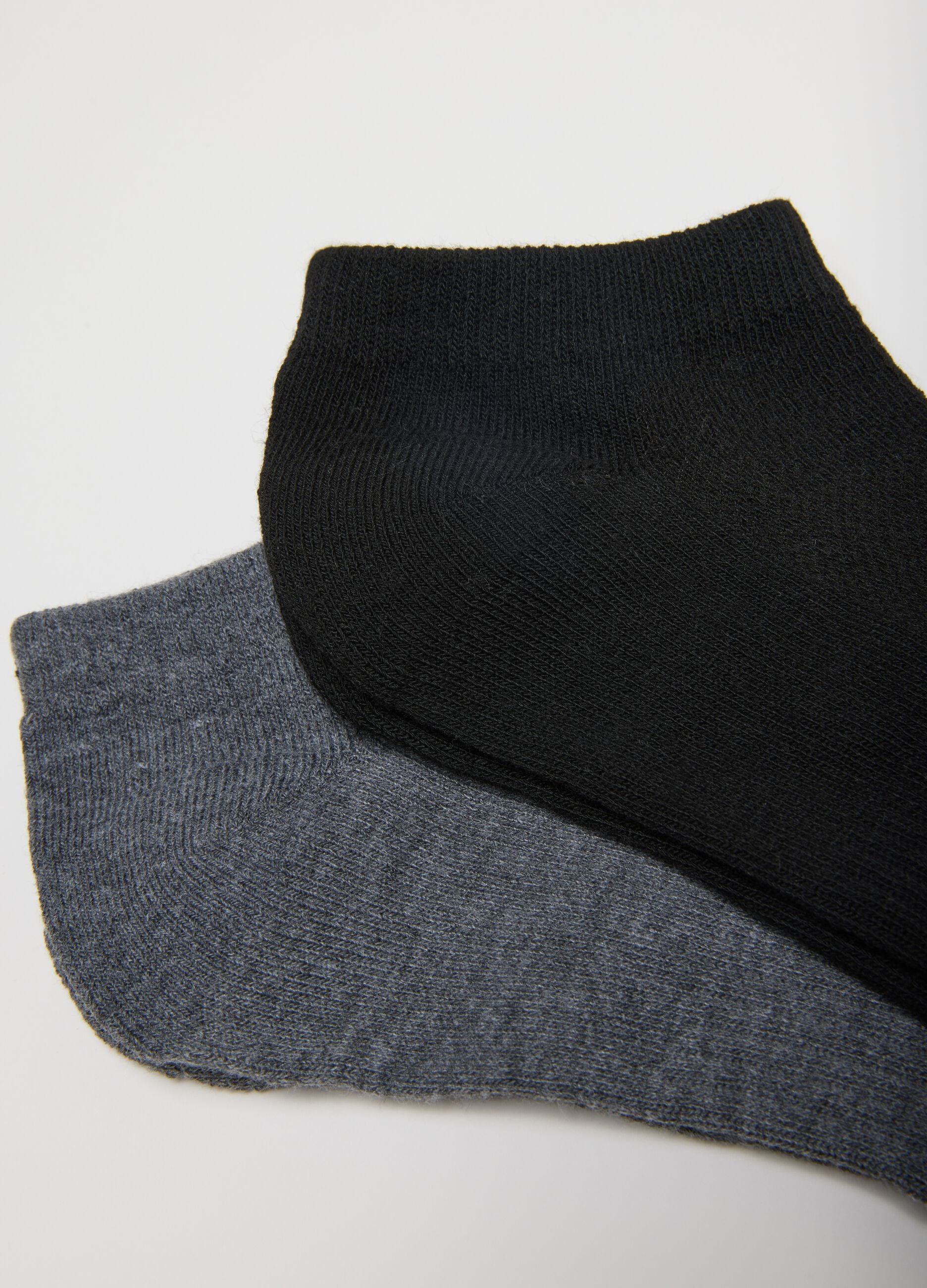 Tripack ankle multicoloured sports socks