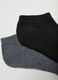 Tripack ankle multicoloured sports socks_1