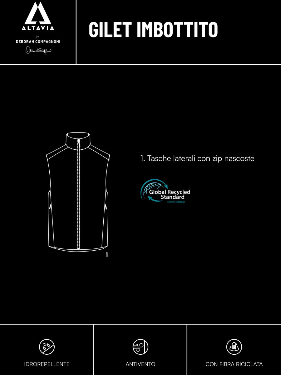 ALTAVIA WITH DEBORAH COMPAGNONI Padded Vest_8