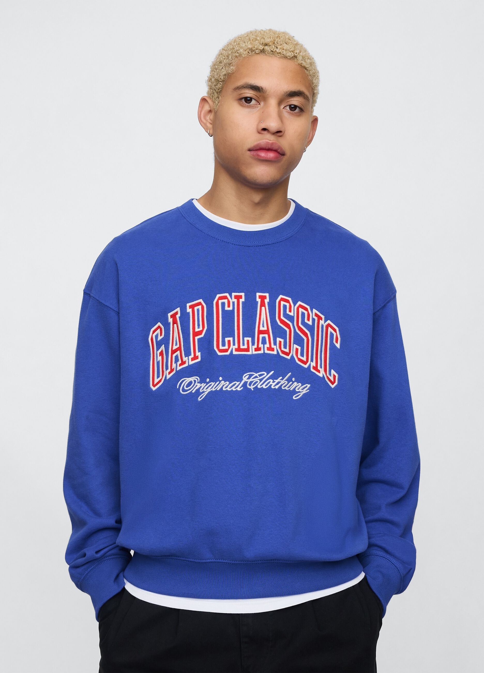 Gap Classic Blue Sweatshirt with Print