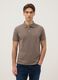 Brown Slim Fit Pure Cotton Polo_0