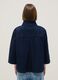 Regular fit blue denim cotton jacket with collar_3