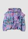 Girls&rsquo; multicolour hooded rain jacket with all-over print_3