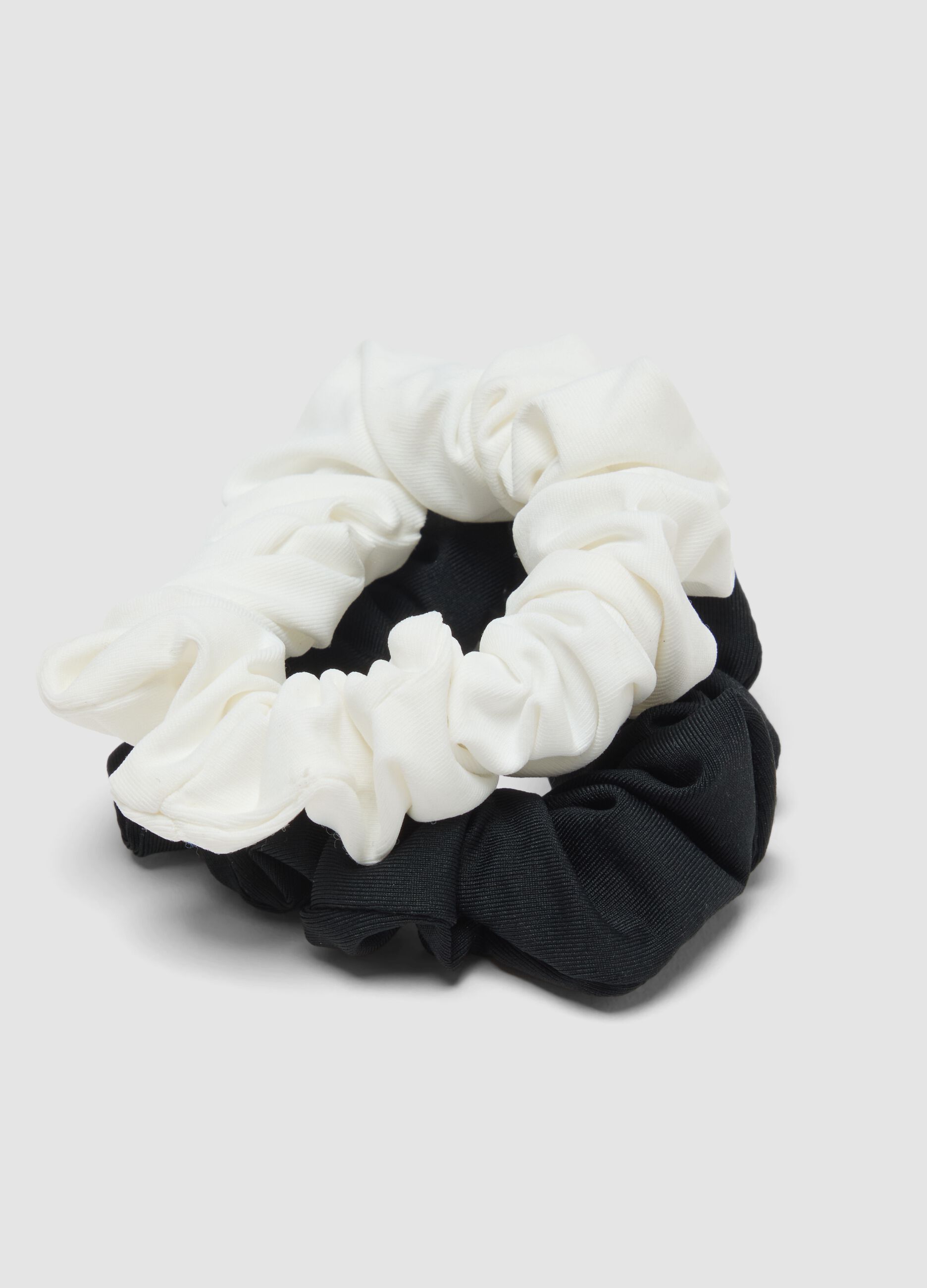 Multicolour scrunchies twin pack