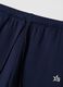 Blue jogger trousers in regular fit cotton blend_5