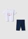 Girls' multicolour pure cotton set regular fit_0