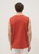 Red crew-neck pure cotton relaxed-fit vest top_3