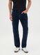 Men's blue denim regular fit jeans_1