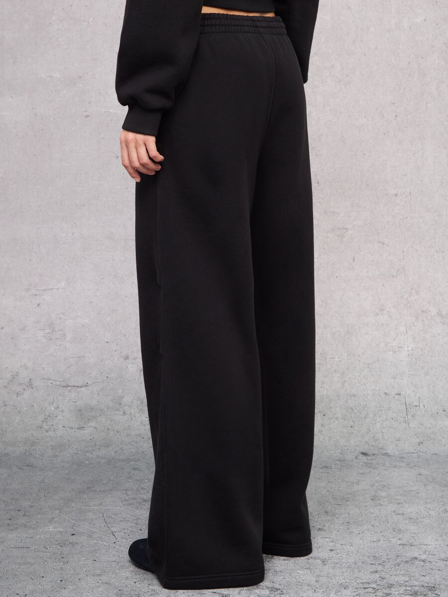 Black Flare Sweatpants_4