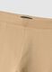 Girls' beige stretch cotton flare fit leggings_3