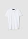 White organic cotton polo shirt, regular fit_4