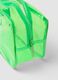 Green toiletry bag with zip closure_2