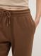 Brown Cotton Blend Regular Fit Jogger Trousers_3