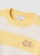 Multicolour striped cotton blend regular fit jumper_5