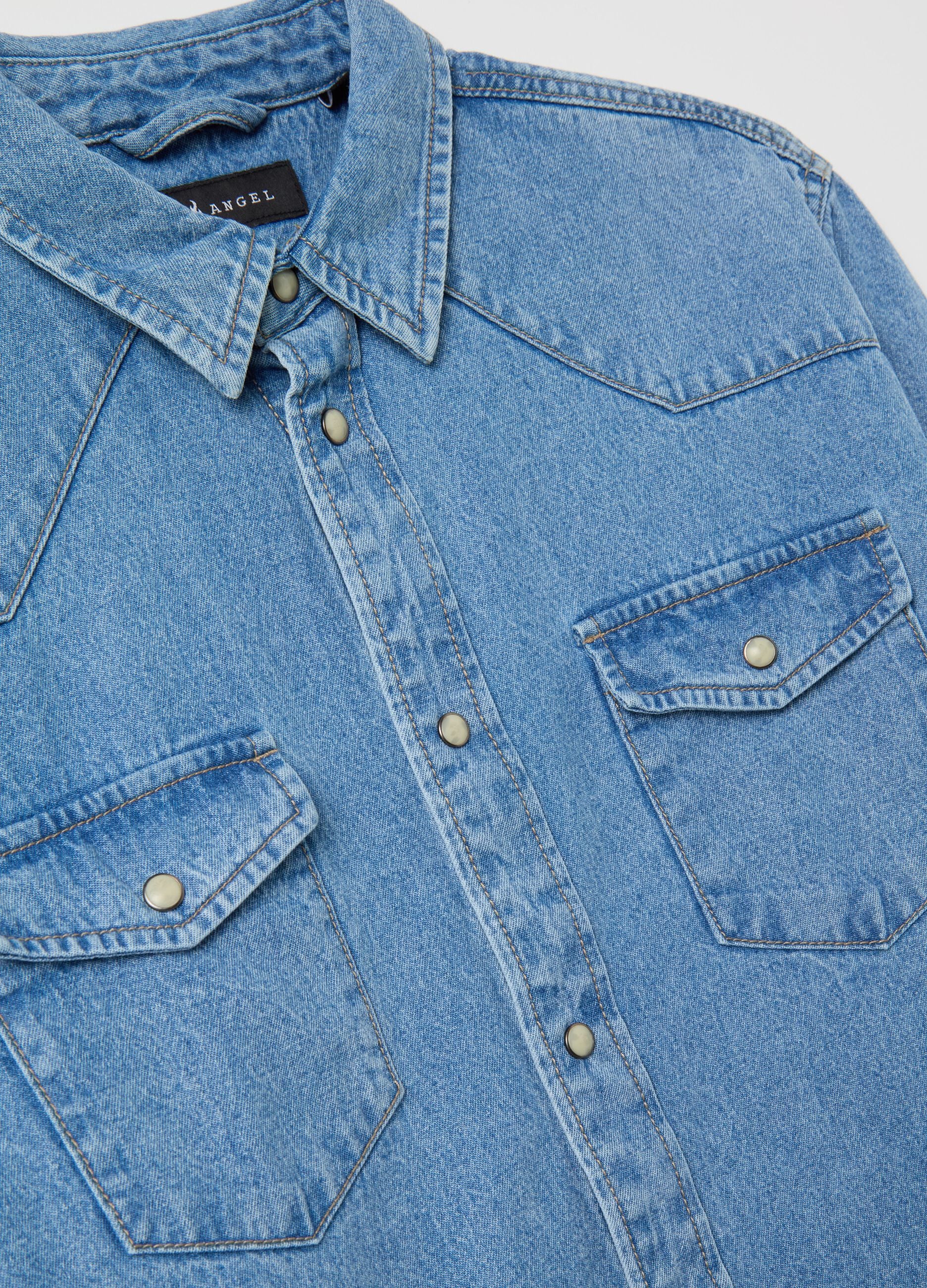 Cowboy shirt in denim