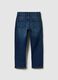 Boys' Blue Stretch Denim Straight Jeans_1