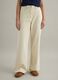 Straight Beige Stretch Cotton Chino Trousers_1