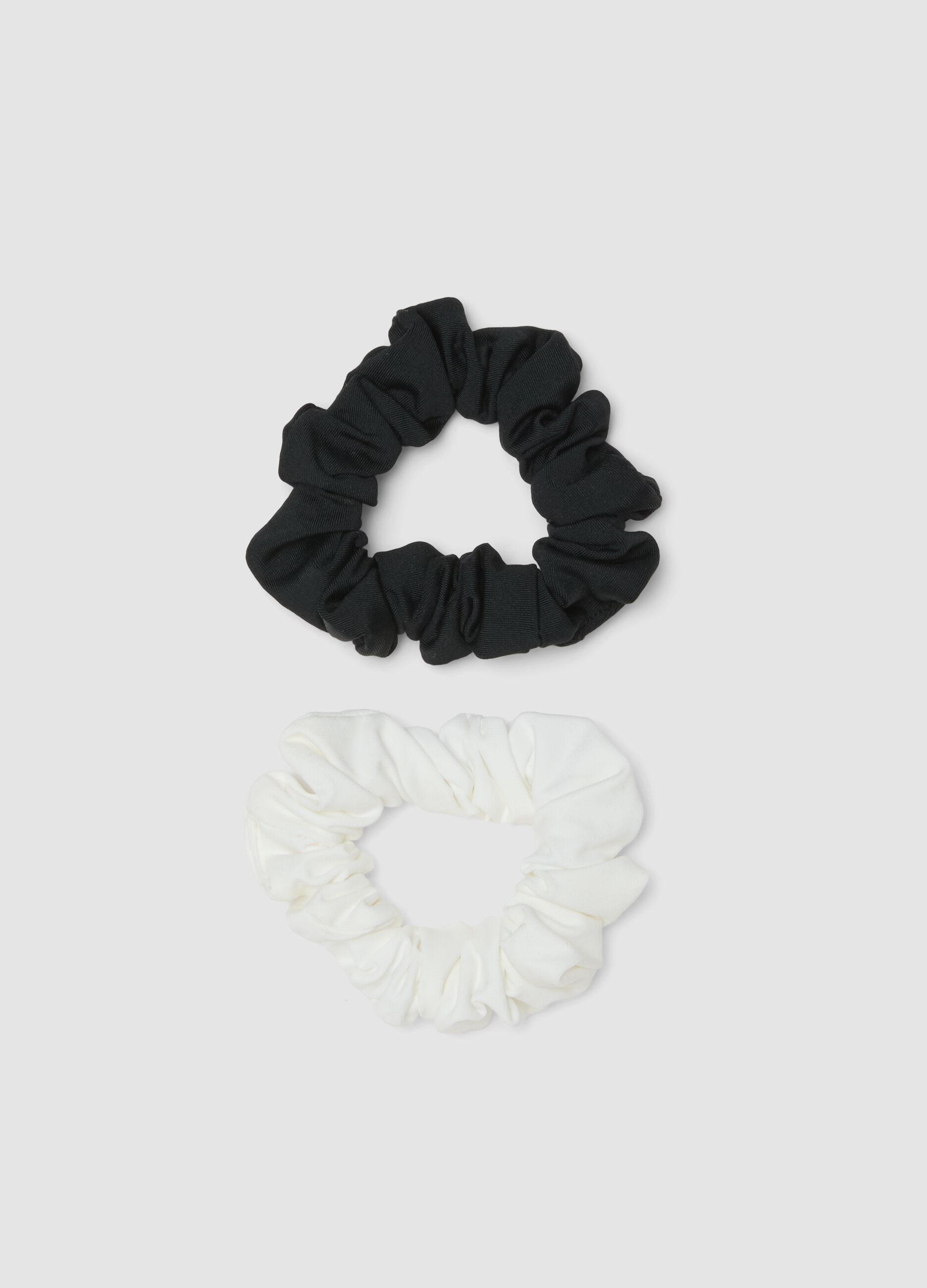 Multicolour scrunchies twin pack