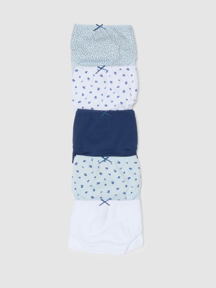 Girls' Pure Cotton Multicolour Multipack Knickers_2