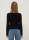Black pure cotton regular fit T-shirt_2