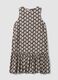 Multicolour dress with geometric pattern_4