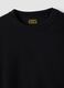 Black regular-fit stretch organic cotton T-shirt for boys_2
