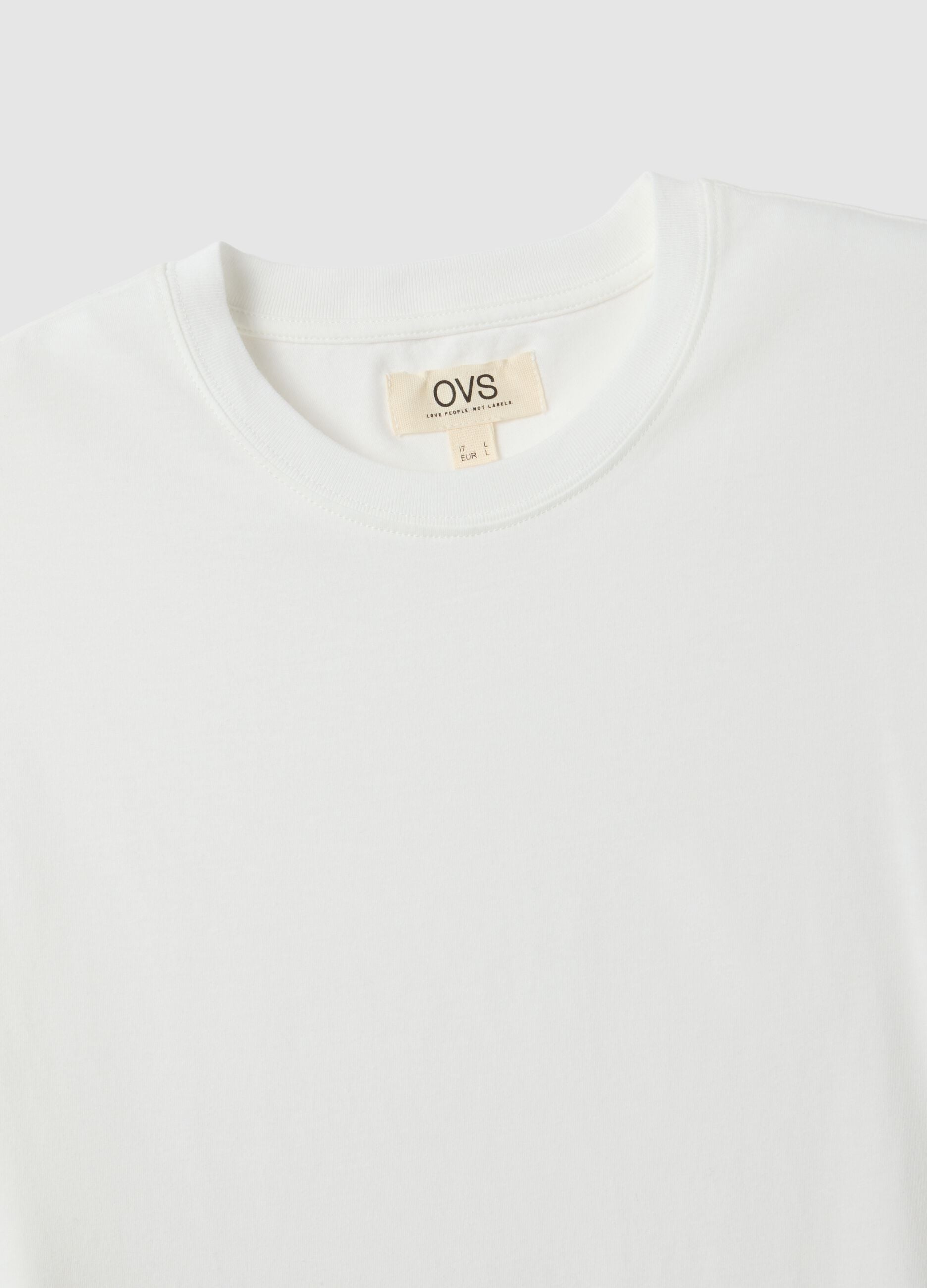 Pure Cotton White T-shirt