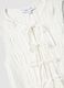 White pure cotton blouse regular fit with bow closure_5