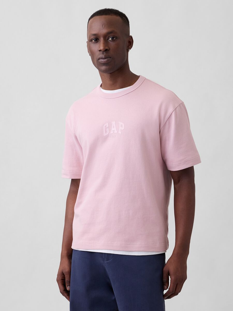 Pure cotton short-sleeve T-shirt_0